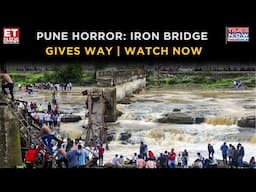 Pune Bridge Disaster: Ground Report As Rescue Ops Continue After 4 Killed, 51 Hurt | Breaking News