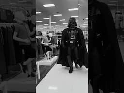 Darth vader arrives to target may the 4th