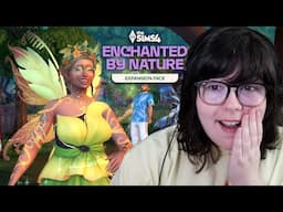 FAIRIES ARE CONFIRMED!✨// The Sims 4 Enchanted by Nature Trailer Reaction
