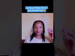 Just love Your Hair #hairtips #hair #shorts #naturalhair #short