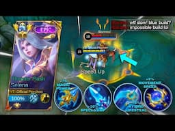 SELENA NEW BLUE  SUPER SLOW CHEAT DAMAGE BUILD (NOT CLICKBAIT) | SELENA BUILD 2025