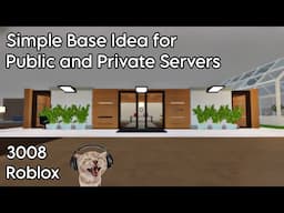 FULL TUTORIAL | I MADE A SIMPLE BASE IDEA ENOUGH FOR 6 PLAYERS | 3008 ROBLOX | MyelPlays