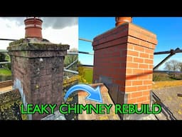 Leaky chimney rebuild