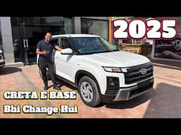 2025 CRETA E BASE Bhi Change Hui !!! Kya Changes Hue Hai Dekhiye Iss Video Me ???