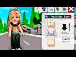 How To Get A SMALL WAIST in Roblox Brookhaven!