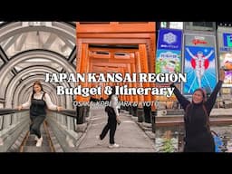 KANSAI JAPAN 🇯🇵  (10D9N W/ ₱45,000 BUDGET) | Osaka, Kobe, Nara & Kyoto