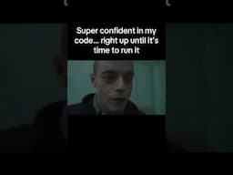 When devs look confident but are losing it inside