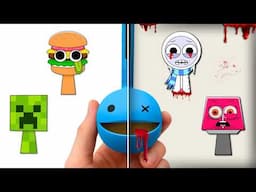 NEW viral Sprunki OCs but recreated in REAL life!