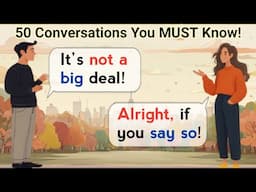 50 Daily English Conversations for Beginners – Speak Fluently! | Best English Online