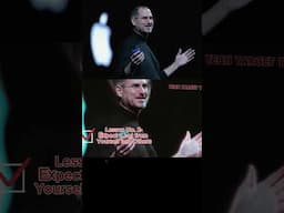 Steve Jobs Expect a Lot From Yourself and Others |Powerful Lesson| #stevejobs #motivation #sigmarule