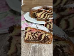 Torta zebrata colorata