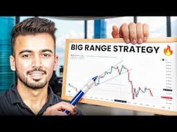 Big Range Strategy 😱 | Learn to Trade Like a Pro 🔥 | Day 8 of 90 Days Challenge 🔥 | Harsh Bhagat