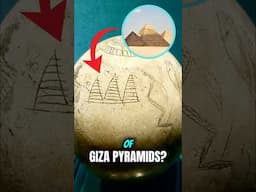 Are the Giza Pyramids depicted on this 7000 yr old Nubian Egg? #shorts