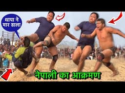 बसंत थापा की मार से रंगा का हुवा राम नाम सत्य | बसंत थापा की कुश्ती | thapa ki kushti | kushti 2025