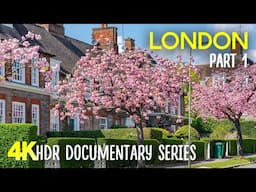 4K HDR Guided Tour in London - Ep 1 | Virtual Walk through the Streets of Great Britain' s Capital