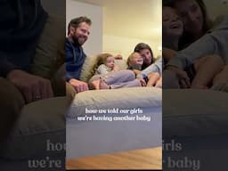 How we told our girls we’re having another baby