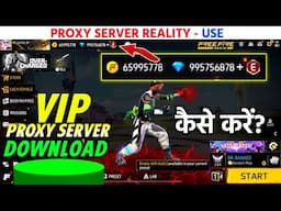 FREE FIRE PROXY SERVER 🥳 HOW TO DOWNLOAD PROXY SERVER FREE FIRE ANDROID
