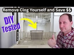 Easiest Way to Fix a Clogged Dishwasher in Less Than 5 Minutes