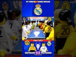 Champions League Finals last 10 years in lego