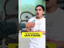 Interviewing Ian Fans