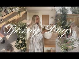 WEEKLY VLOG | normal family life, seaside day, thrifted home decor & garden updates