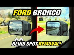 No More Blind Spots! SUMA Mirrors for 6th Gen Bronco