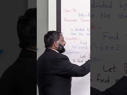 Class 9 - Mathematics - Chapter 5 - Remainder Theorm