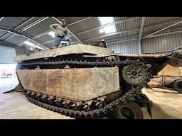 WW2 LVT4 BUFFALO TANK FOUND BURIED AFTER 75 YEARS, RESTORATION UPDATE