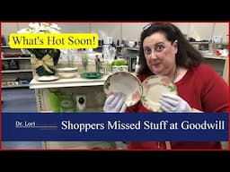 What's Hot Soon! Goodwill Shoppers Missed Lamps, Ceramics & Frames, VHS Tapes - Thrift with Dr. Lori