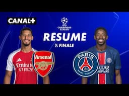 Le résumé d'Arsenal / PSG - Ligue des champions 2024-25 (1/2 finale aller)