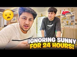 Ignoring Sunny For 24 Hours Prank 😂