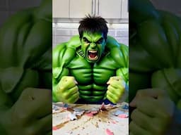 My little sister became a Hulk 🥴💪