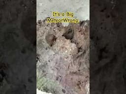 a Friend of mine brought me a rock to check if it is a Meteorite. #meteorite #meteor