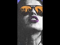 How to Make a Grungy Photocopy Poster Using #Photoshop’s Object Selection Tool #shorts