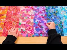 I Turned 1,000 Scraps Too Small to Use into a Beautiful Quilt