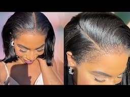 THE MOST REALISTIC WIG YOU'VE EVER SEEN! YOUR INSTALLS WILL NEVER BE THE SAME! GLUELESS YAKI BOB WIG