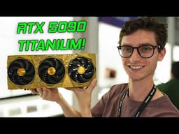 The GOLD RTX 5090, 500Hz OLED Monitors & The MSI Claw Ryzen Z2 Extreme! - Computex 2025