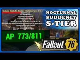 Fallout 76: Nocturnal - Now S-Tier Prefix. Here's What You Need to Know.