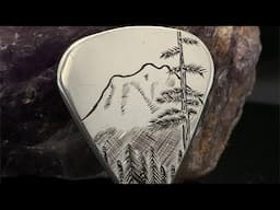 Making a silver Guitar Pick
