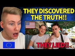 European reacts to We have been told LIES about America! Visiting First Time!