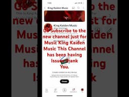 Go subscribe now #music #newchannelforkingkaiden
