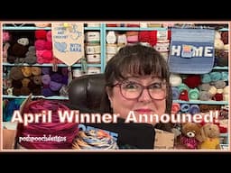 COFFEE AND CROCHET LIVE PODCAST - April 15, 2025 - April Mystery Box Winner Announced