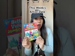 What I Bought on My Artist Date (Mini Haul!) #theartistsway #artist #shorts