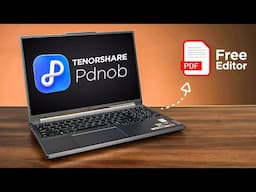 How to Edit a PDF Without Adobe | Best Free PDF Editor: Tenorshare PDNob 2025