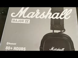 Marshall Headphones Major IV - Unboxing