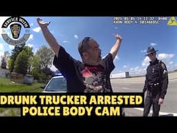 Drunk Truck Driver Arrested | Police Body Cam Arrests