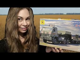Военная мощь в миниатюре: КАМАЗ-танковоз на диораме