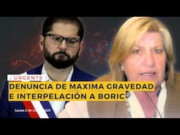 NOTICIAS: Naveillan, su grave denuncia, y la interpelación a Boric. 3 Junio 2025.