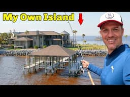 Fishing a $14,000,000 Mansion from Land! *Pure Insanity*