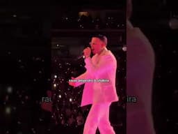 Shakira & Rauw Alejandro singing “Te Felicito” at MetLife